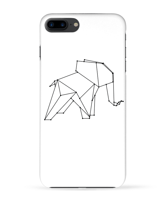 Coque iPhone 7 + Origami elephant par /wait-design
