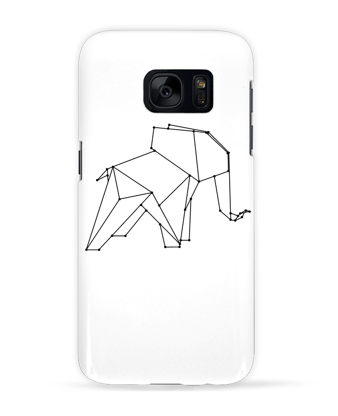 Carcasa Samsung Galaxy S7 Origami elephant por /wait-design