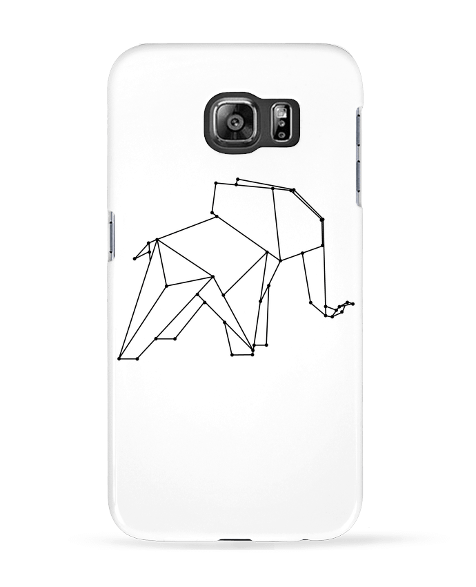 Case 3D Samsung Galaxy S6 Origami elephant - /wait-design
