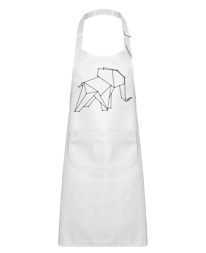 Kids chef pocket apron Origami elephant by /wait-design