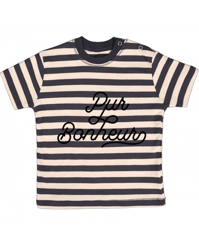 T-shirt baby with stripes Pur bonheur by Les Caprices de Filles