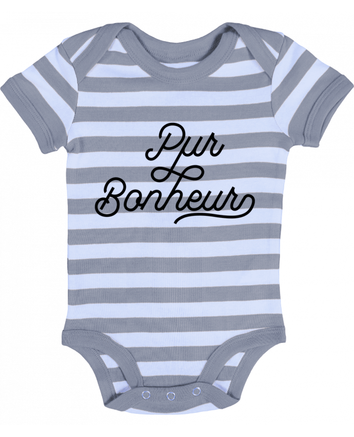 Baby Body striped Pur bonheur - Les Caprices de Filles