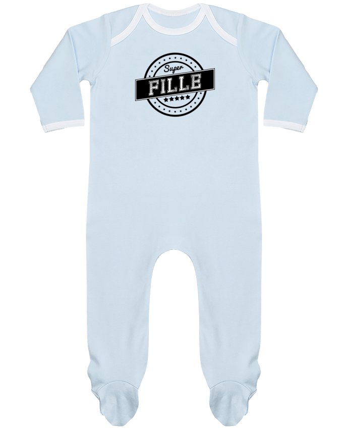 Body Pyjama Bébé Super fille par justsayin