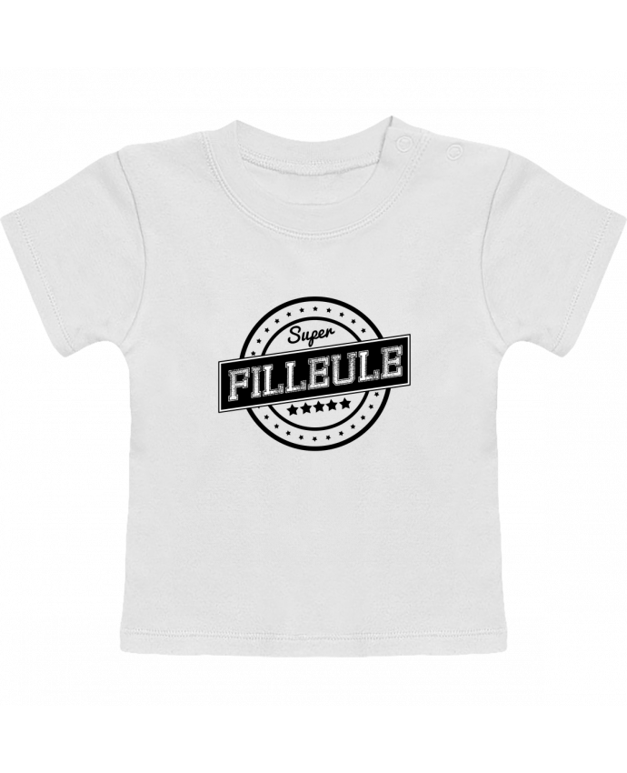 T-Shirt Baby Short Sleeve Super filleule manches courtes du designer justsayin