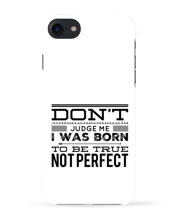 Case 3D iPhone 7 Don't judge me de Les Caprices de Filles