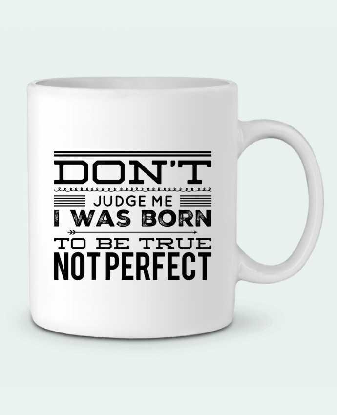 Mug  Don't judge me par Les Caprices de Filles