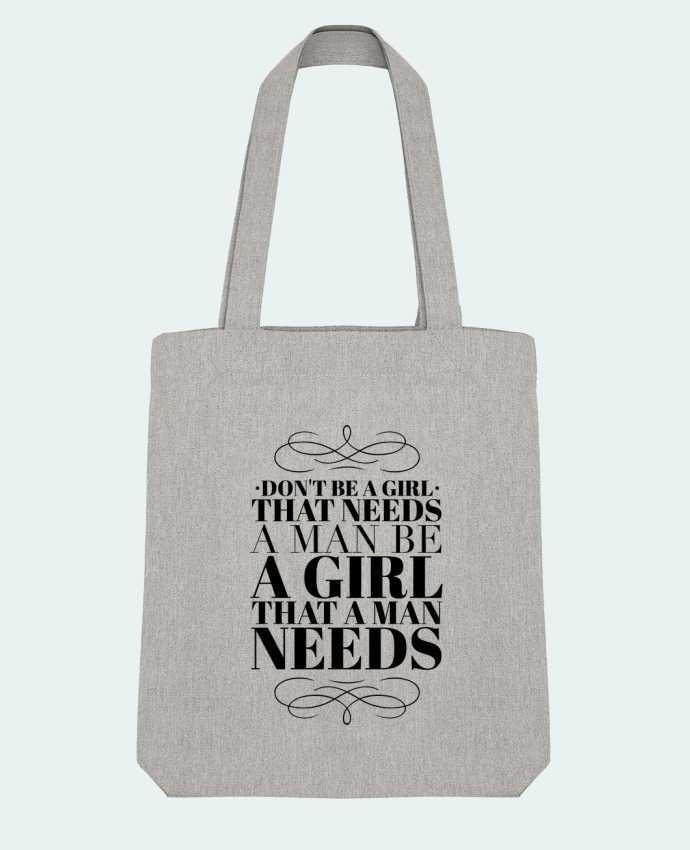 Tote Bag Stanley Stella Don't be a girl by Les Caprices de Filles 
