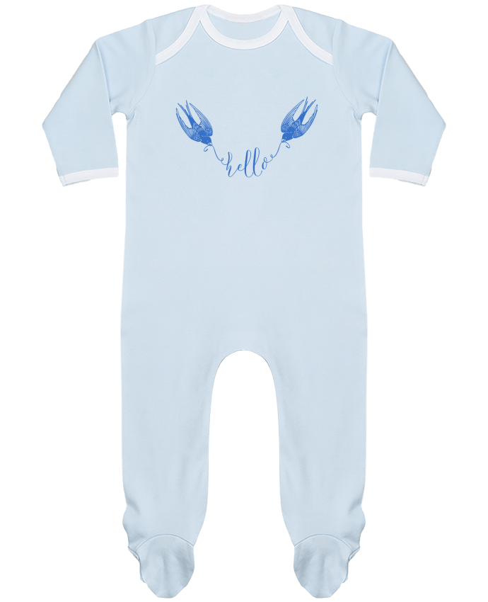 Body Pyjama Bébé Hello par Les Caprices de Filles