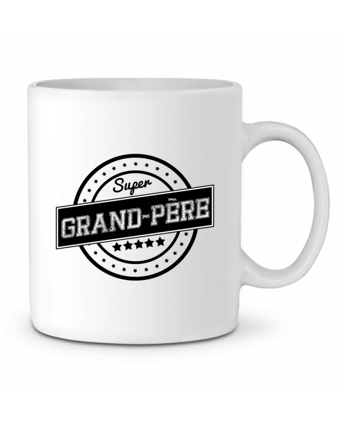 Ceramic Mug Super grand-père by justsayin
