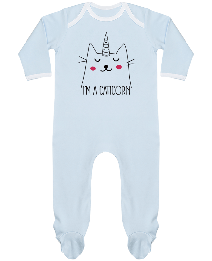 Body Pyjama Bébé I'm a Caticorn par Freeyourshirt.com