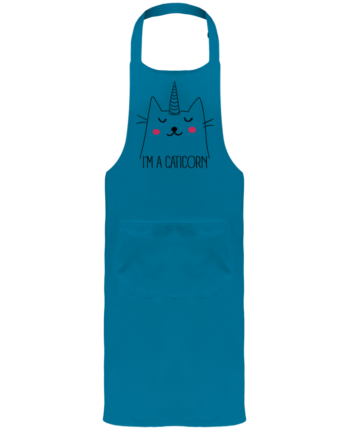 Garden or Sommelier Apron with Pocket I'm a Caticorn by Freeyourshirt.com