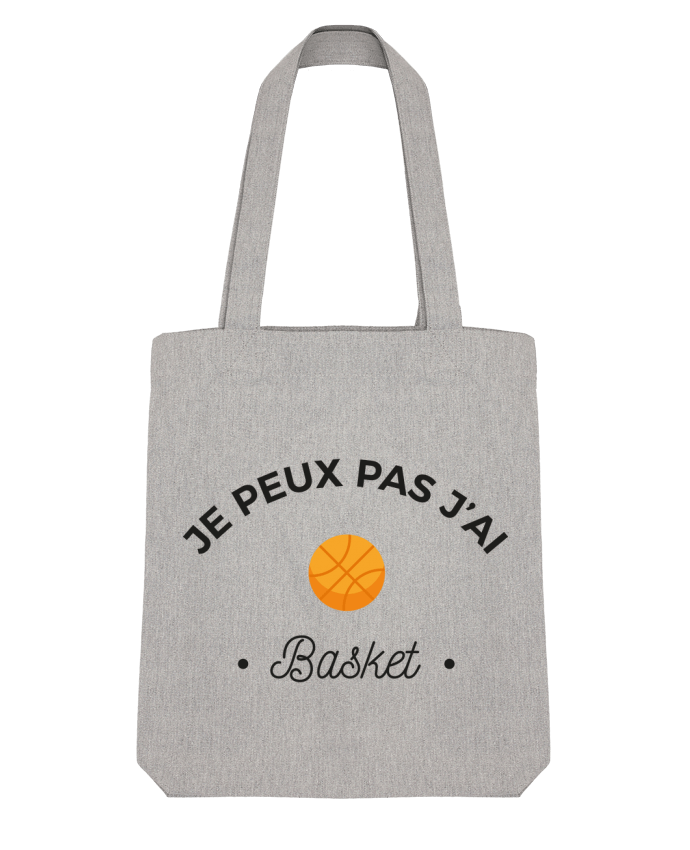 Tote Bag Stanley Stella Je peux pas j'ai basket by Ruuud 