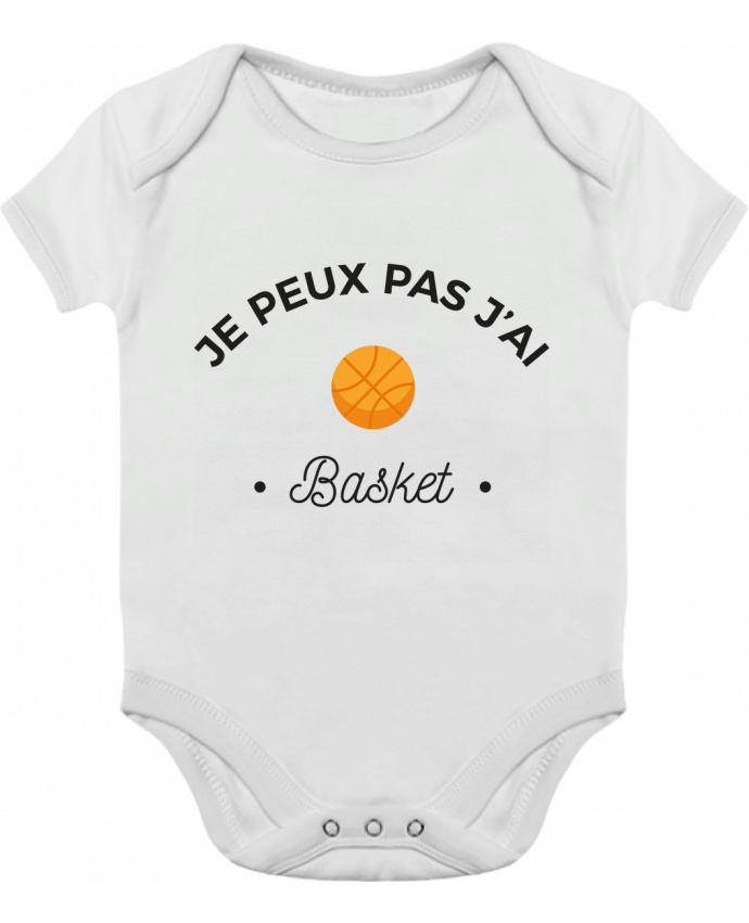 Baby Body Contrast Je peux pas j'ai basket by Ruuud