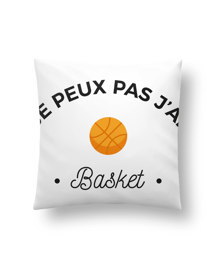 Coussin Je peux pas j'ai basket par Ruuud