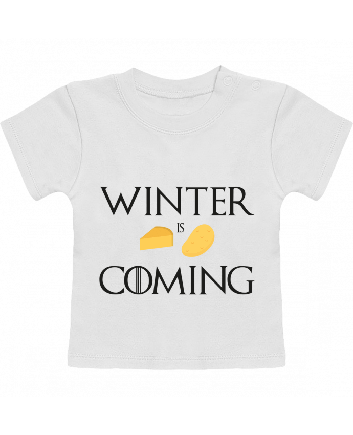 T-Shirt Baby Short Sleeve Winter is coming manches courtes du designer Ruuud