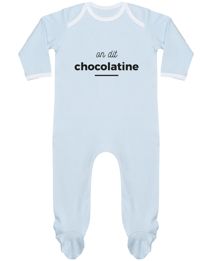 Body Pyjama Bébé On dit chocolatine par Ruuud