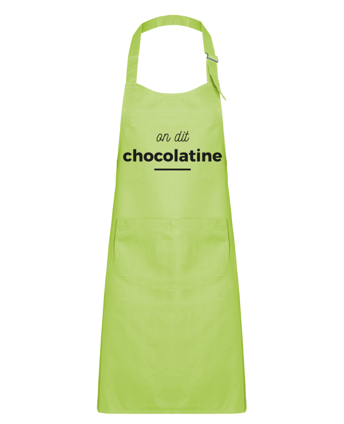 Kids chef pocket apron On dit chocolatine by Ruuud