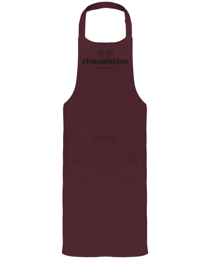 Tablier avec poches On dit chocolatine par Ruuud