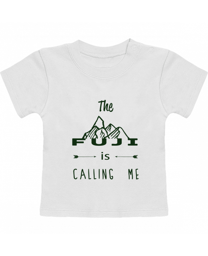 T-shirt bébé The Fuji is calling me manches courtes du designer Les Caprices de Filles