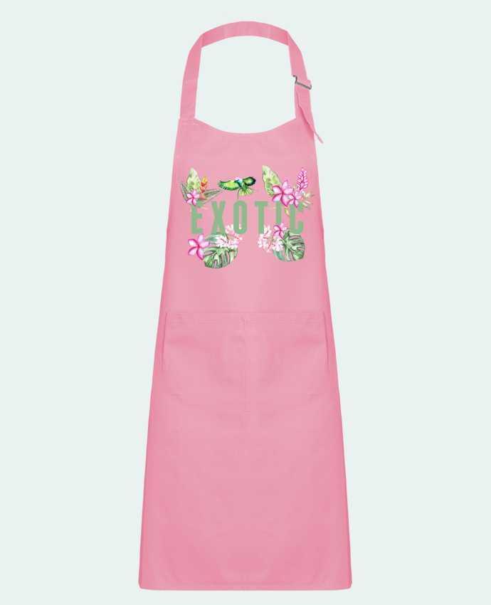 Kids chef pocket apron Exotic by Les Caprices de Filles