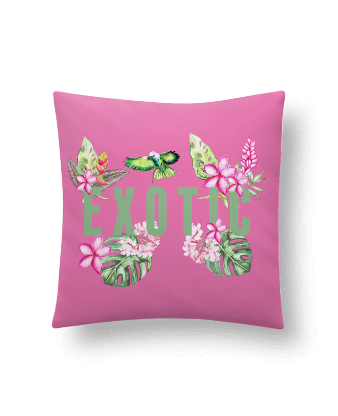 Cushion synthetic soft 45 x 45 cm Exotic by Les Caprices de Filles