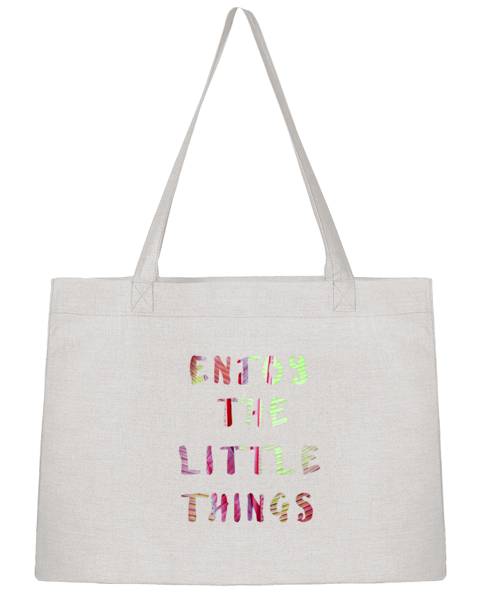 Shopping tote bag Stanley Stella Enjoy the little things by Les Caprices de Filles