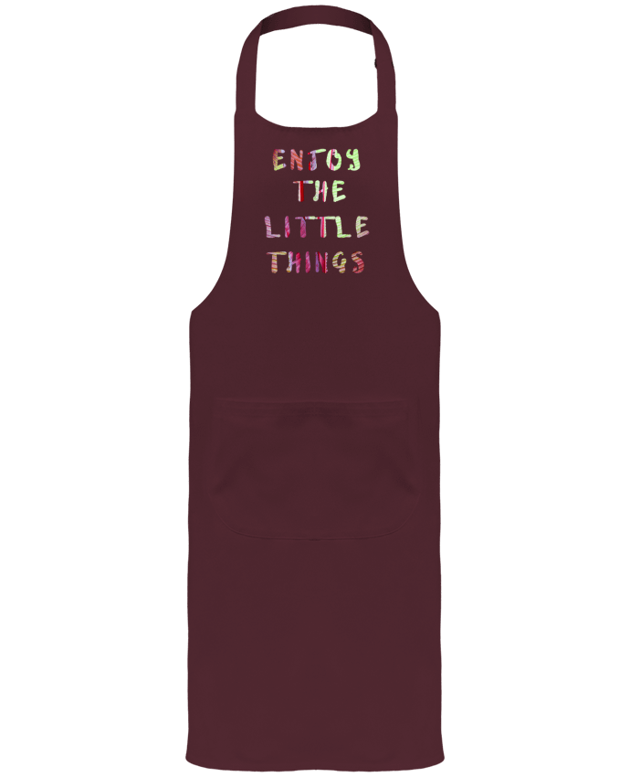 Tablier avec poches Enjoy the little things par Les Caprices de Filles