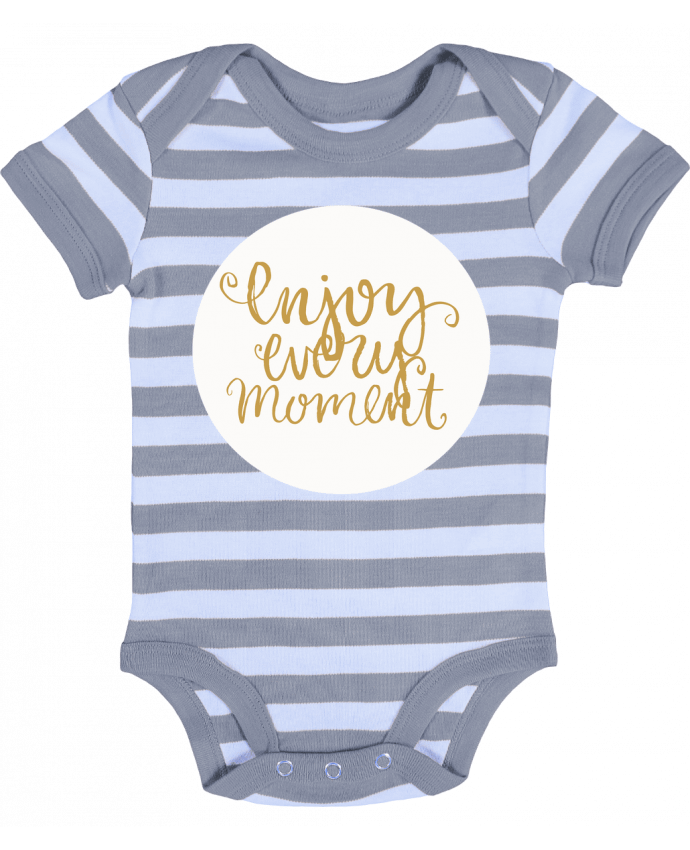 Baby Body striped Enjoy every moment - Les Caprices de Filles