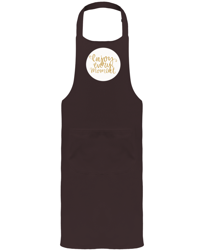 Garden or Sommelier Apron with Pocket Enjoy every moment by Les Caprices de Filles