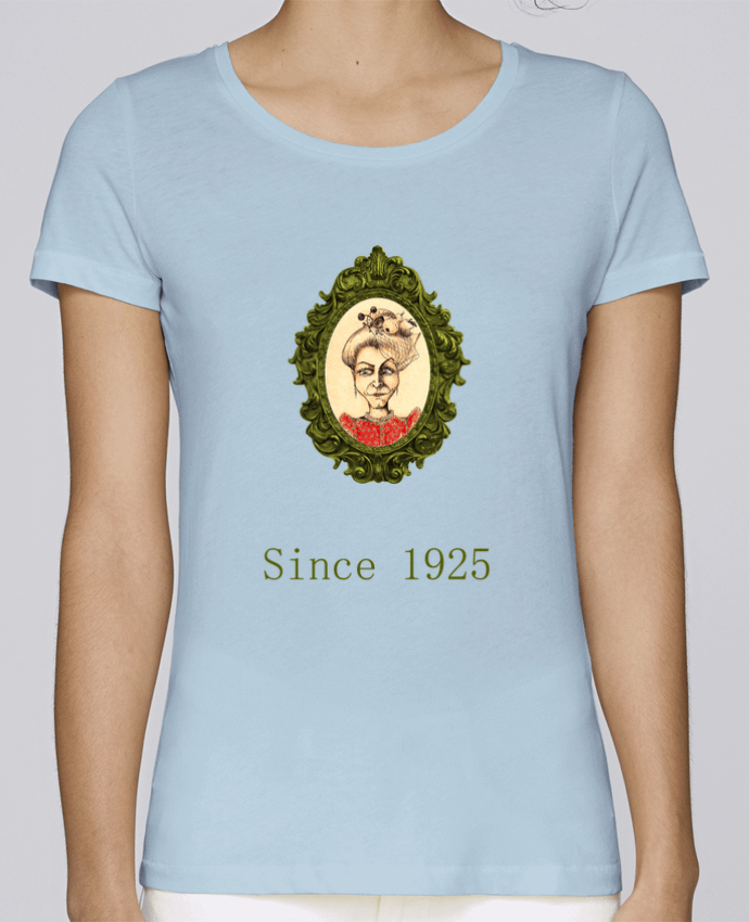 T-shirt Women Stella Loves Ma vieille Tante by Lia Illustration bien-être
