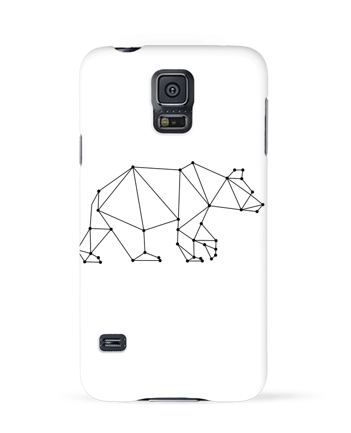 Carcasa Samsung Galaxy S5 Bear origami por /wait-design