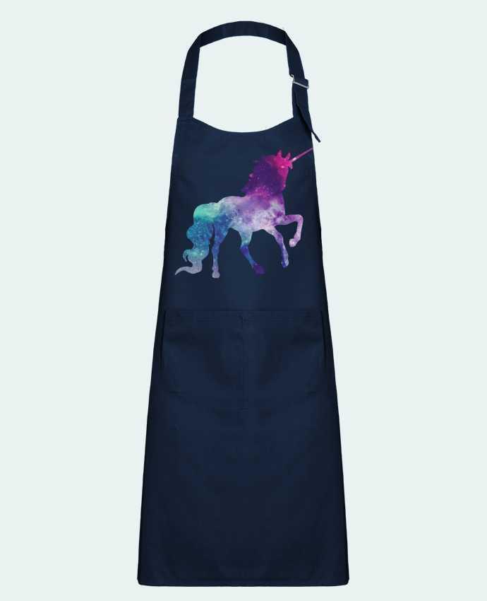 Kids chef pocket apron Space Unicorn by Crazy-Patisserie.com