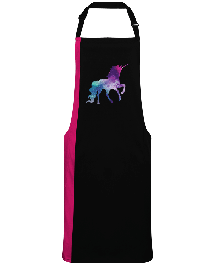 Two-tone long Apron Space Unicorn by  Crazy-Patisserie.com