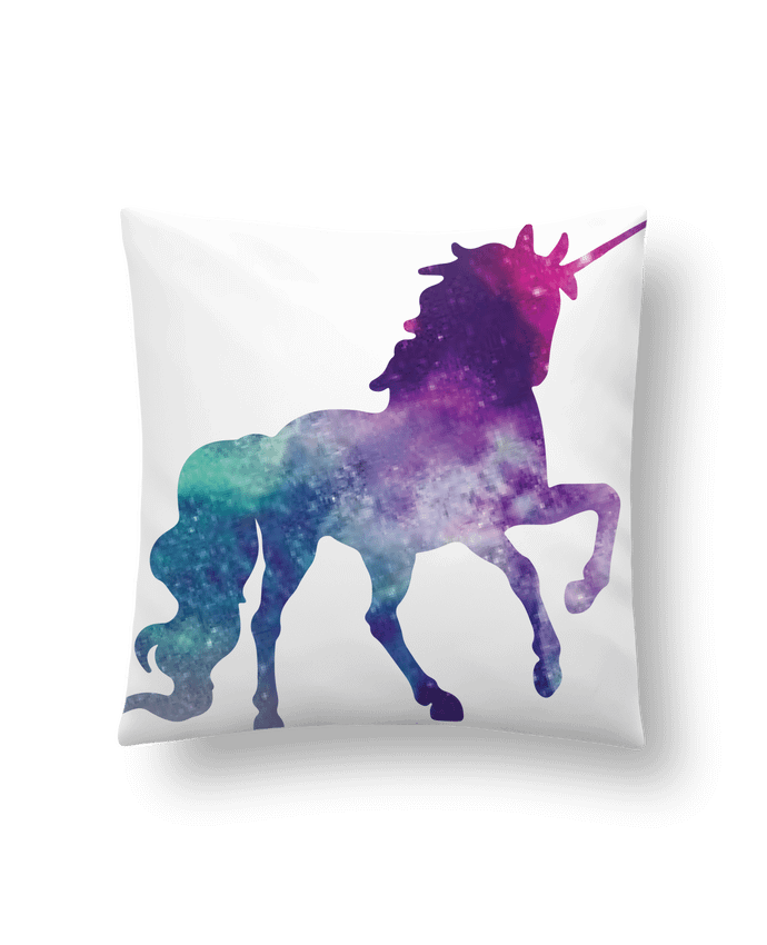 Cushion synthetic soft 45 x 45 cm Space Unicorn by Crazy-Patisserie.com