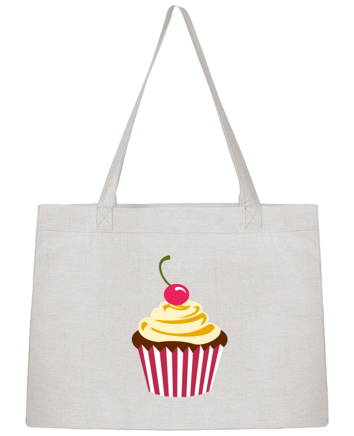 Shopping tote bag Stanley Stella Cupcake by Crazy-Patisserie.com