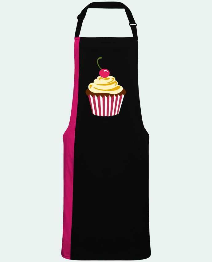 Tablier bicolore Cupcake par  Crazy-Patisserie.com