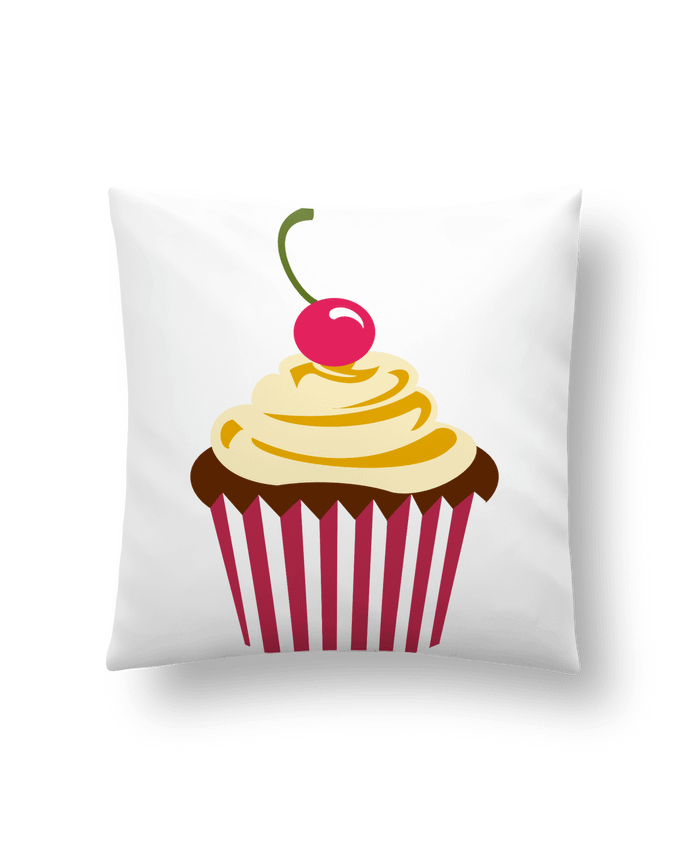 Cushion synthetic soft 45 x 45 cm Cupcake by Crazy-Patisserie.com