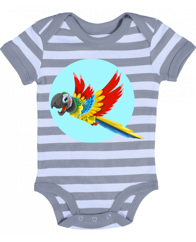 Baby Body striped Perroquet - Crazy-Patisserie.com