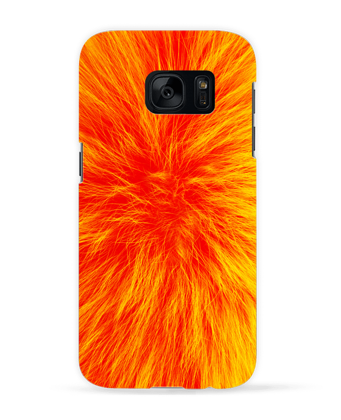 Carcasa Samsung Galaxy S7 Fourrure orange sanguine por Les Caprices de Filles