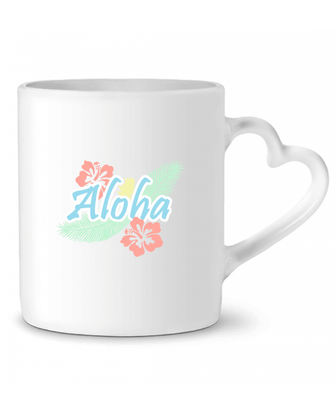 Mug coeur Aloha par Les Caprices de Filles