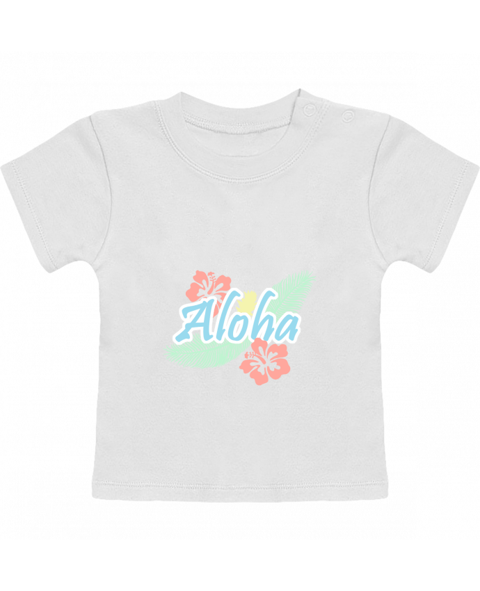 T-shirt bébé Aloha manches courtes du designer Les Caprices de Filles