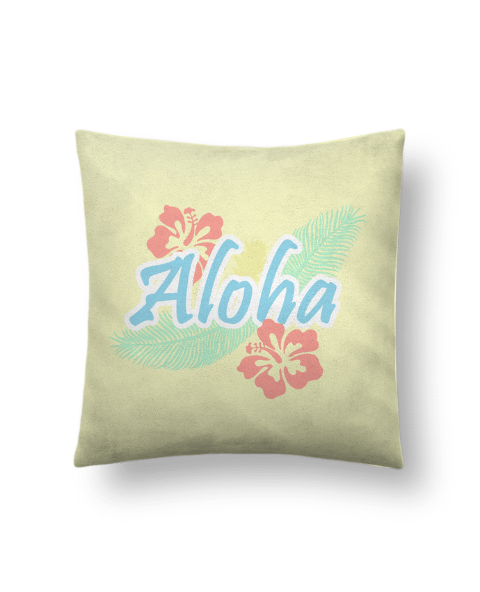 Coussin suédine Aloha par Les Caprices de Filles