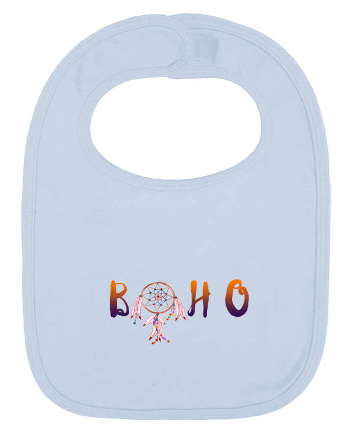 Bavoir bébé uni Boho par Les Caprices de Filles