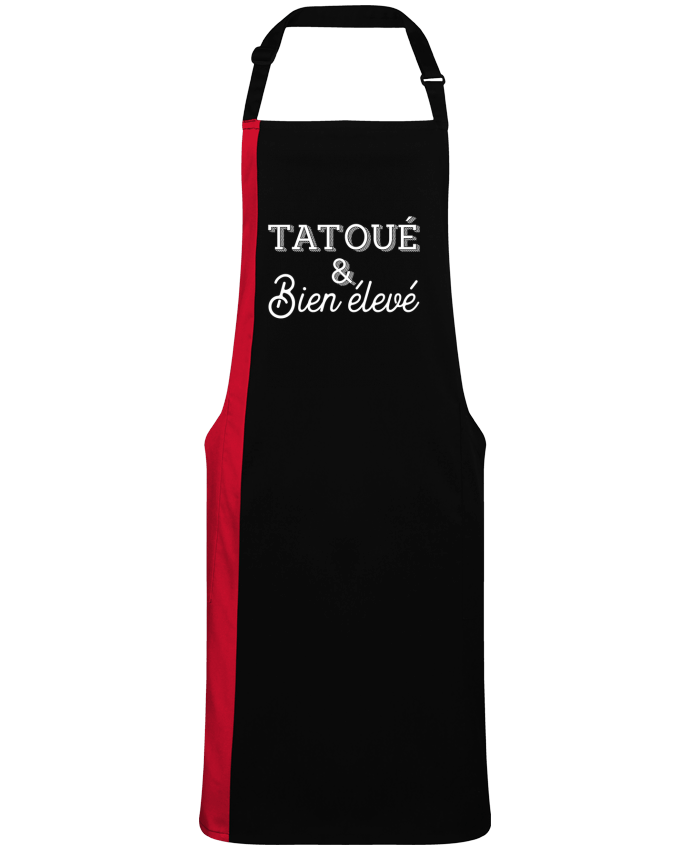 Tablier bicolore tatoué t-shirt tatoo par  Original t-shirt