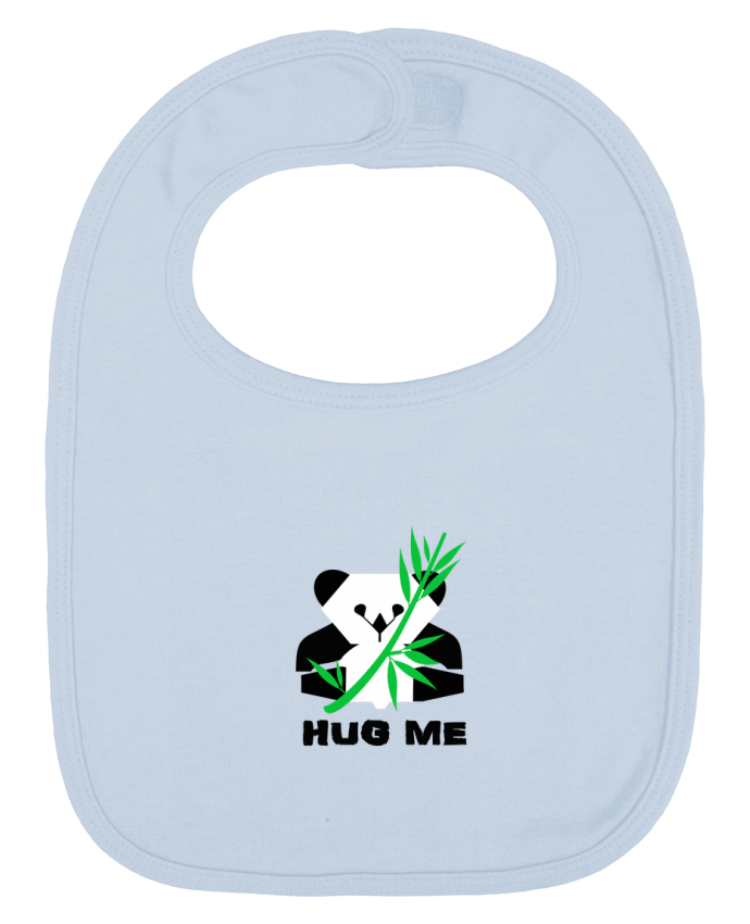 Bavoir bébé uni Hug me par Les Caprices de Filles