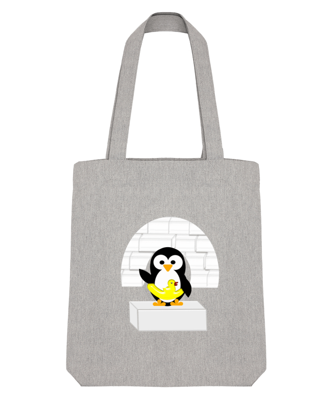 Tote Bag Stanley Stella Le Pingouin par Les Caprices de Filles 