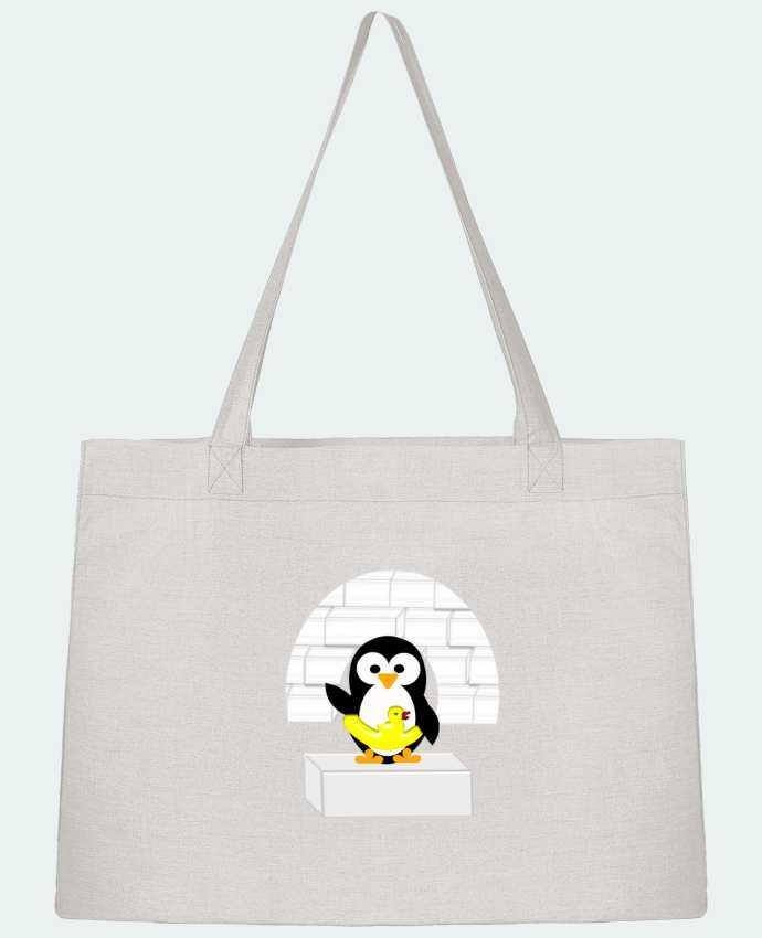Shopping tote bag Stanley Stella Le Pingouin by Les Caprices de Filles
