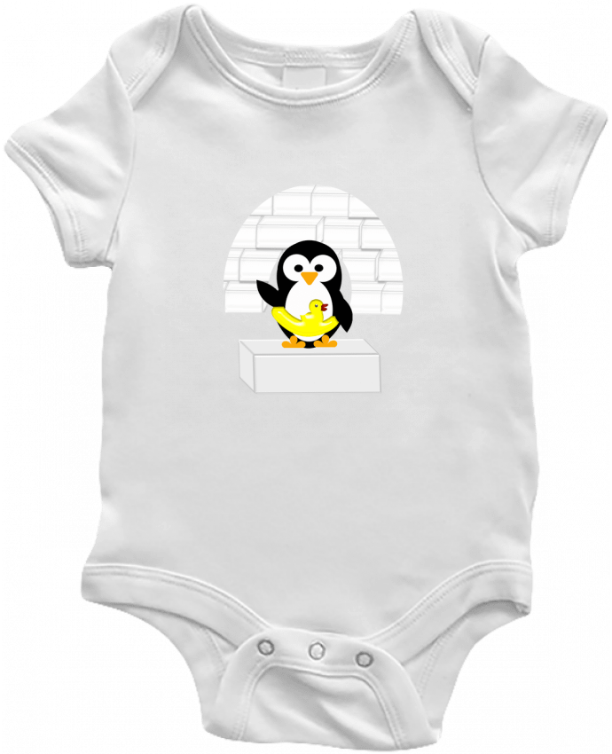 Body bébé Le Pingouin par Les Caprices de Filles