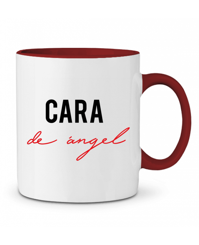 Mug bicolore Cara de angel tunetoo