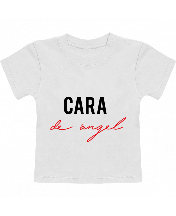 Camiseta Bebé Manga Corta Cara de angel manches courtes du designer tunetoo